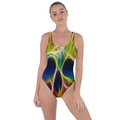 Skulls Multicolor Fractalius Colors Colorful Bring Sexy Back Swimsuit by Sapixe