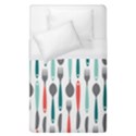 Spoon Fork Knife Pattern Duvet Cover (Single Size) View1