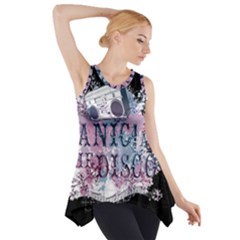 Panic At The Disco Art Side Drop Tank Tunic