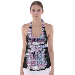 Panic At The Disco Art Babydoll Tankini Top