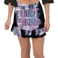 Panic At The Disco Art Fishtail Mini Chiffon Skirt