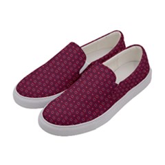 Ethnic Delicate Tiles Women s Canvas Slip Ons by jumpercat