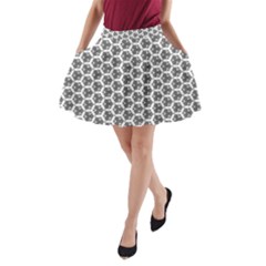 Abstract Shapes A-line Pocket Skirt by jumpercat