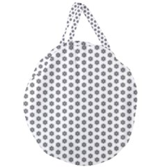 Abstract Pattern Giant Round Zipper Tote by jumpercat