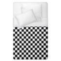 Checker Black and White Duvet Cover (Single Size) View1