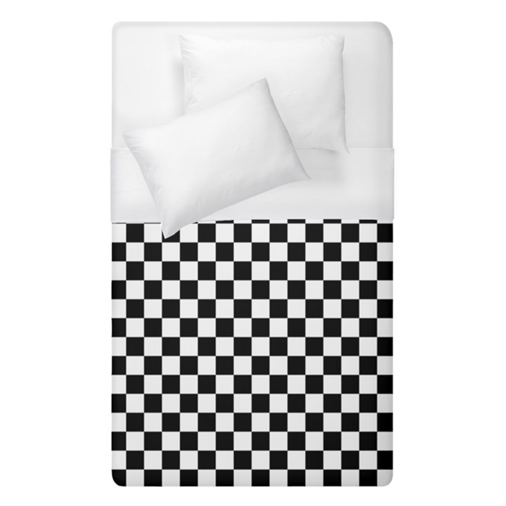 Checker Black and White Duvet Cover (Single Size)