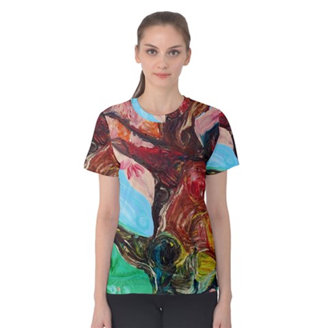 Big Coral Tree Women s Cotton Tee by bestdesignintheworld