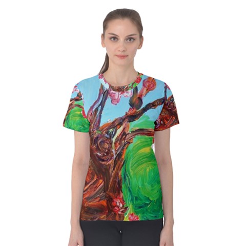 Coral Tree Blooming Women s Cotton Tee by bestdesignintheworld