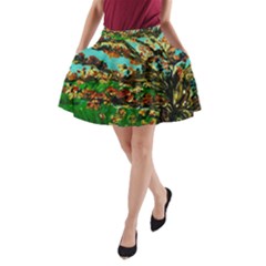 Coral Tree 1 A-line Pocket Skirt by bestdesignintheworld