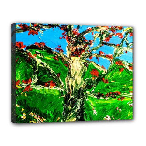 Coral Tree 2 Canvas 14  X 11  by bestdesignintheworld