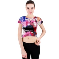 Combat Trans 7 Crew Neck Crop Top