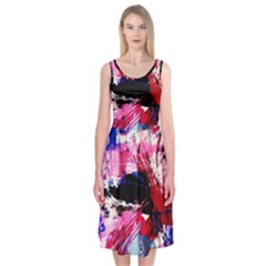 Combat Trans 7 Midi Sleeveless Dress