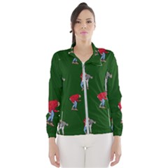 Drake Ugly Holiday Christmas Wind Breaker (Women)