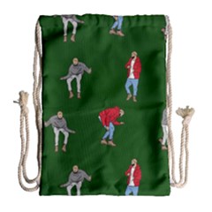 Drake Ugly Holiday Christmas Drawstring Bag (Large)