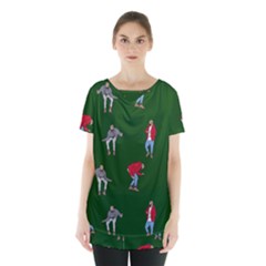 Drake Ugly Holiday Christmas Skirt Hem Sports Top