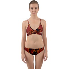 Sepultura Heavy Metal Hard Rock Bands Wrap Around Bikini Set