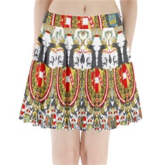 Imperial Coat Of Arms Of Austria-hungary  Pleated Mini Skirt by abbeyz71