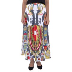 Imperial Coat Of Arms Of Austria-hungary  Flared Maxi Skirt by abbeyz71