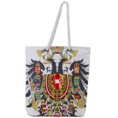 Imperial Coat Of Arms Of Austria-hungary  Full Print Rope Handle Tote (large) by abbeyz71