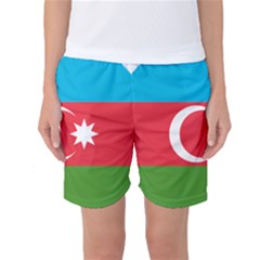 Roundel Of Azerbaijan Air Force Women s Basketball Shorts by abbeyz71