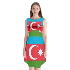 Roundel Of Azerbaijan Air Force Sleeveless Chiffon Dress   by abbeyz71
