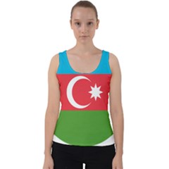 Roundel Of Azerbaijan Air Force Velvet Tank Top by abbeyz71