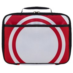 Roundel Of Bahrain Air Force Full Print Lunch Bag by abbeyz71