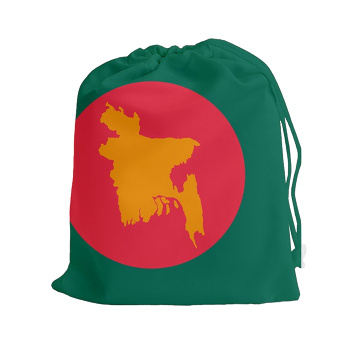 Flag of Bangladesh, 1971 Drawstring Pouches (XXL)
