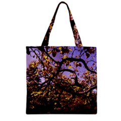 Highland Park 9 Zipper Grocery Tote Bag by bestdesignintheworld