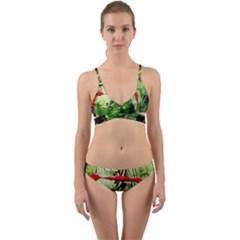 Continental Breakfast 6 Wrap Around Bikini Set by bestdesignintheworld