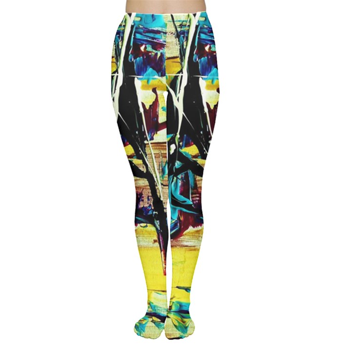 Dance Of Oil Towers 3 Women s Tights