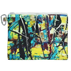 Dance Of Oil Towers 3 Canvas Cosmetic Bag (xxl) by bestdesignintheworld