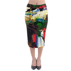 Catalina Island Not So Far 6 Midi Pencil Skirt by bestdesignintheworld