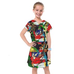 Catalina Island Not So Far 5 Kids  Drop Waist Dress by bestdesignintheworld