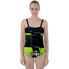 Guard 3 Twist Front Tankini Set by bestdesignintheworld