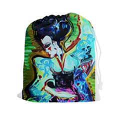 Woman Spirit Drawstring Pouches (xxl) by bestdesignintheworld