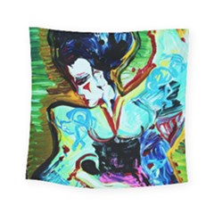 Woman Spirit Square Tapestry (small) by bestdesignintheworld