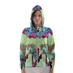 Trail 1 Hooded Wind Breaker (women) by bestdesignintheworld