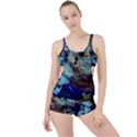 Blue Options 3 Boyleg Tankini Set  View1