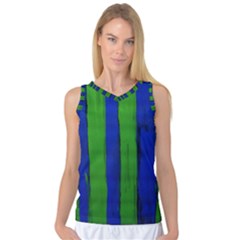 Stripes Women s Basketball Tank Top by bestdesignintheworld