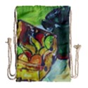 Still Life With A Pig Bank Drawstring Bag (Large) View2