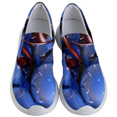 Spheres With Horns 3d Women s Lightweight Slip Ons