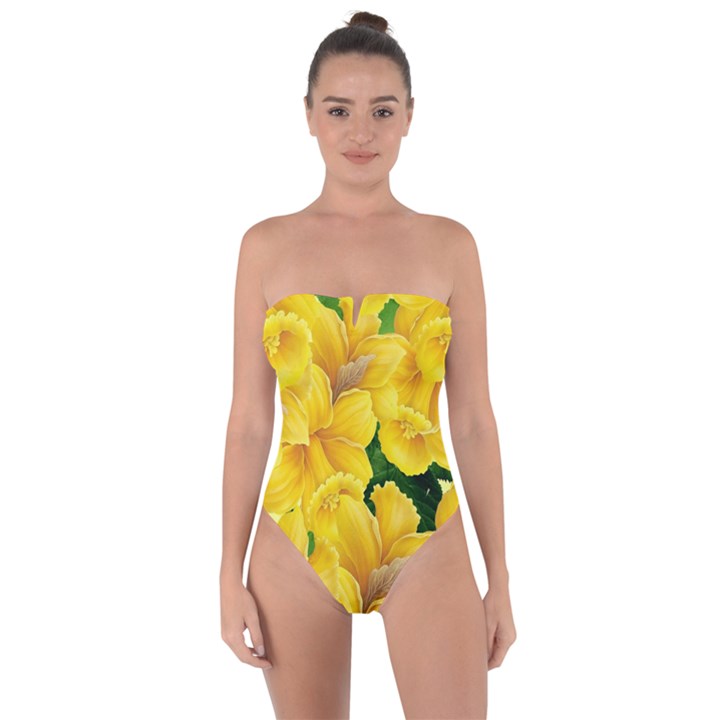 Springs First Arrivals Tie Back One Piece Swimsuit