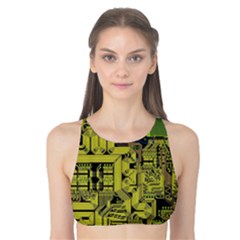 Technology Circuit Board Tank Bikini Top