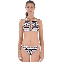 Traditional Northwest Coast Native Art Perfectly Cut Out Bikini Set