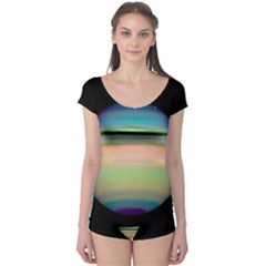 True Color Variety Of The Planet Saturn Boyleg Leotard 