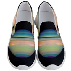 True Color Variety Of The Planet Saturn Men s Lightweight Slip Ons by Sapixe