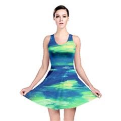 sky is the limit Reversible Skater Dress