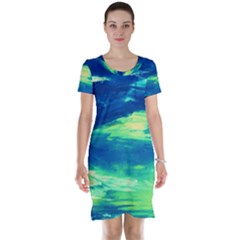 sky is the limit Short Sleeve Nightdress