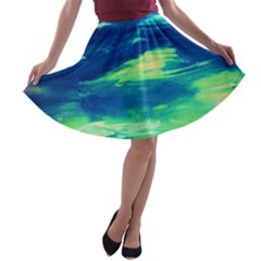sky is the limit A-line Skater Skirt